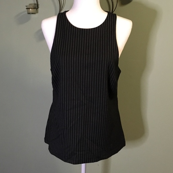 Banana Republic Tops - Banana Republic Pinstripe Sleeveless Top